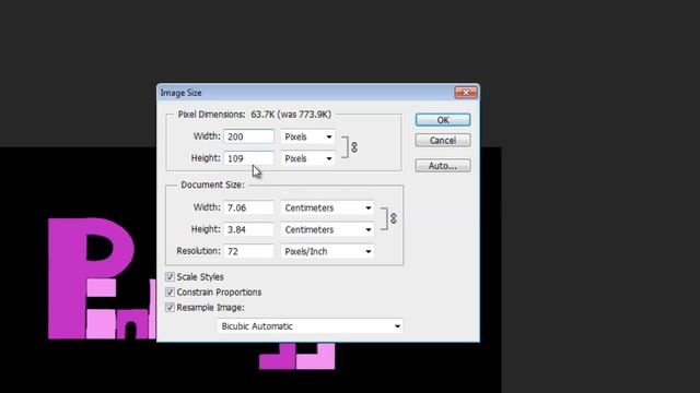 Changing the Size of a GIF without lowering Res using Photoshop CS6 смотреть онлайн