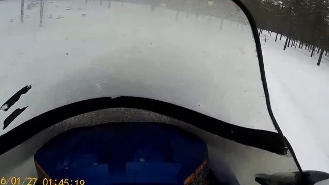 28. Bearcat WT 660 Turbo - работа рулём в глубоком и тяжёлом снегу - 2 смотреть онлайн