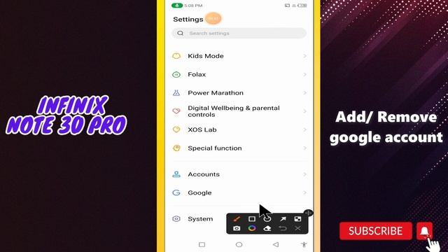 Add Remove google account infinix Note 30 Pro || Google account setting || How to use google settin смотреть онлайн