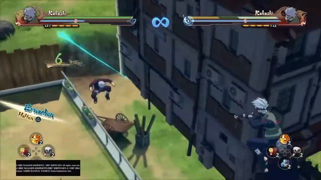 Kakashi (2 Sharingan) Gameplay - Ninja Storm 4
