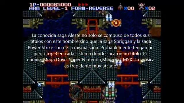 Super Shoot 'Em Up- M.U.S.H.A. Aleste. смотреть онлайн