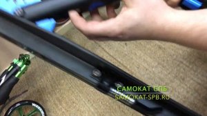 Складные системы: двухколесные самокаты. Ролик первый