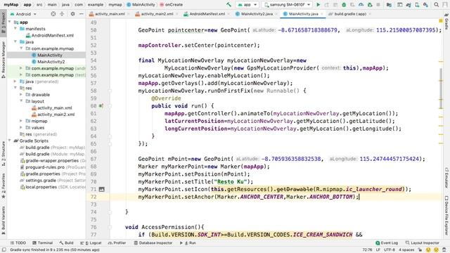 Load Open Street Map Menggunakan Android Studio смотреть онлайн