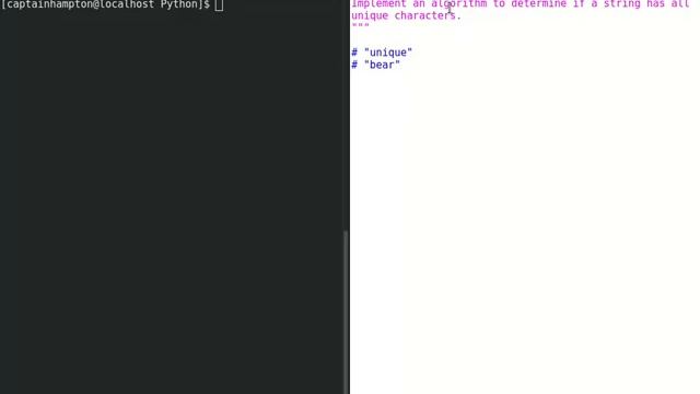 Technical Interview: Check if string has unique characters смотреть онлайн