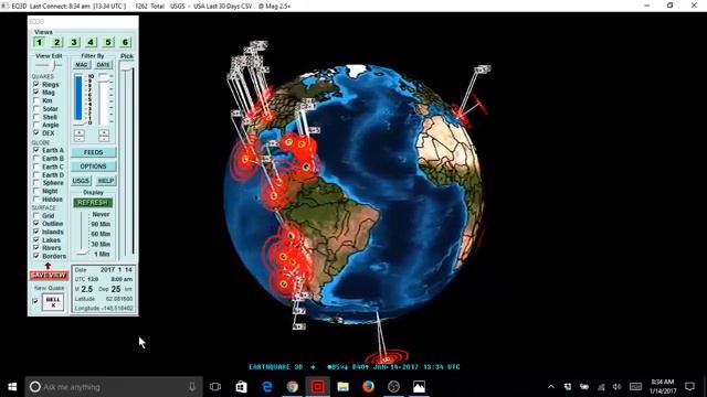 GLOBAL EARTHQUAKE WARNING & ALERT JAN. 16th 2017 смотреть онлайн