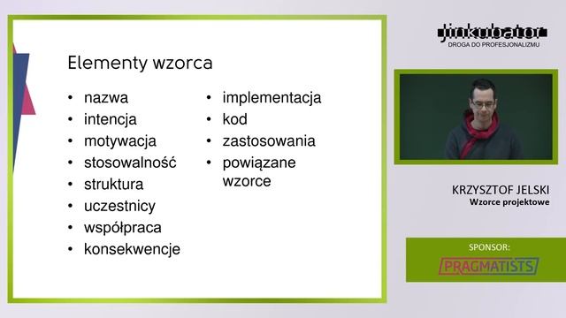 Jinkubator #27 - Wzorce projektowe - Krzysztof Jelski смотреть онлайн