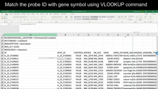 Preprocessing and Annotation of GEO Dataset смотреть онлайн