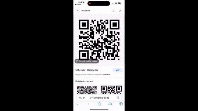 How To Scan QR Code Screenshot Or Picture On iPhone | Step By Step смотреть онлайн