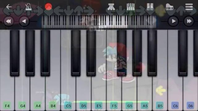 God Eater (Friday Night Funkin - Shaggy Mod) on Piano | Perfect Piano смотреть онлайн