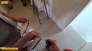 ? ✅ Теневые потолки EuroKraab монтаж (еврокраб) и черный парящий профиль КП 2429 ⭐⭐⭐ Мне Потолок