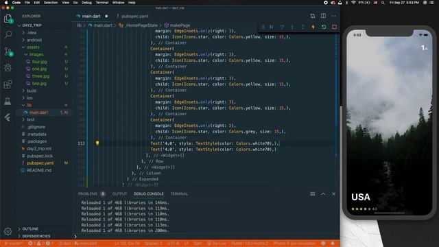 Trip App UI | Everyday Code Tutorial | Android & iOS | Dart смотреть онлайн