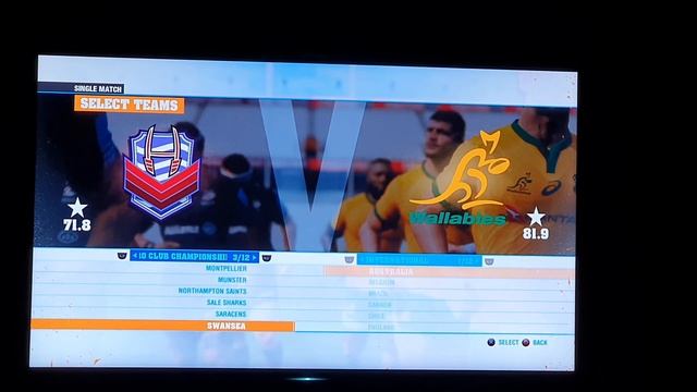 Rugby Challenge 4 - Available Teams смотреть онлайн