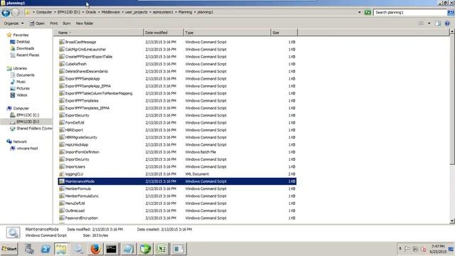 Hyperion Planning Maintenance Mode смотреть онлайн