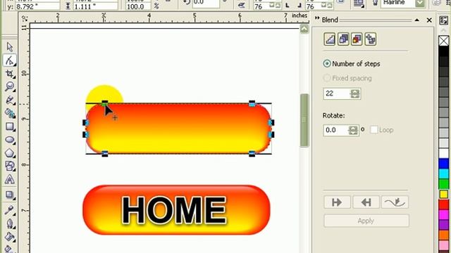 Web Buttons in CorelDraw X3 смотреть онлайн