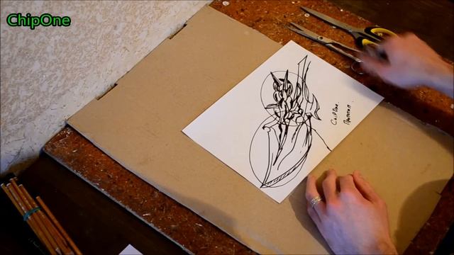 Как сделать руку-лезвие из игры Прототип.Техника папье-маше. Часть 1/How to create a Prototype hand смотреть онлайн