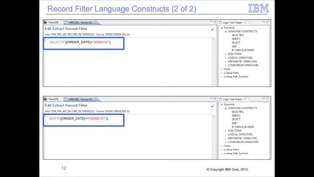 GenevaERS Training Module 6: Record Filtering смотреть онлайн