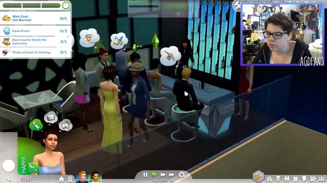The Wedding! // The Sims 4: AG Legacy Challenge! Ep 11 смотреть онлайн