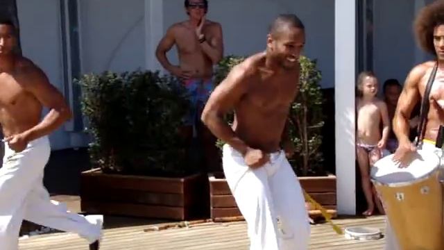 Capoeira Dancing At Ocean Club, Marbella