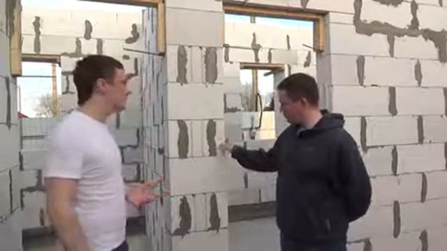 Строительство дома из газобетона. Технология. ч2 смотреть онлайн