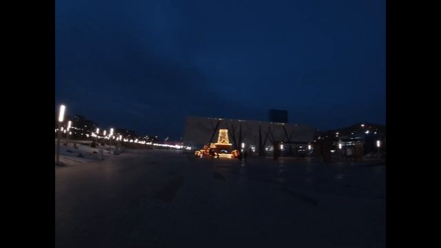Новогодний Волгоград / пойма реки Царица смотреть онлайн