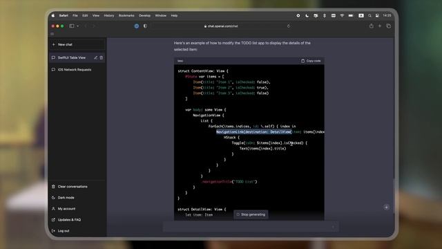 Кодимо з ChatGPT. Анімація, to-do list, таблиці на Swift. Вийде? | @mainNews special смотреть онлайн