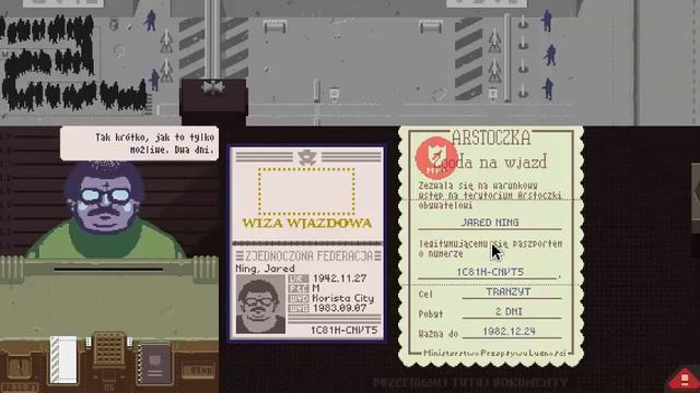 Papers, Please [#4] - Vince Lestrade смотреть онлайн