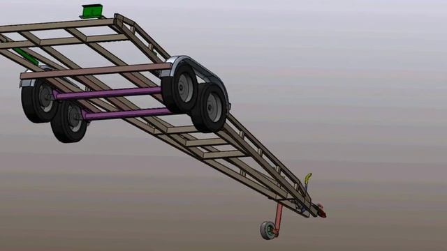 Прицеп марки Багем для перевозки яхты Ракета.avi смотреть онлайн