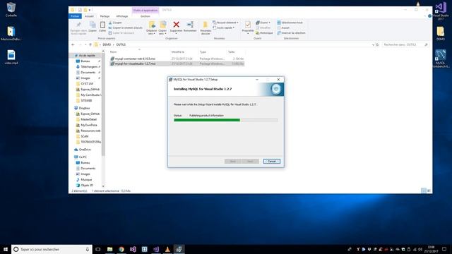 Visual Studio 2017 + MySQL смотреть онлайн