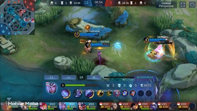 Overpowered Supreme Valentina 86% Win Rate 17 Kills [ Top 1 Global Valentina ] • ' So-Nut - MLBB смотреть онлайн