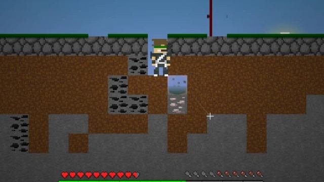 Игра майнкрафт 2д!!!! смотреть онлайн
