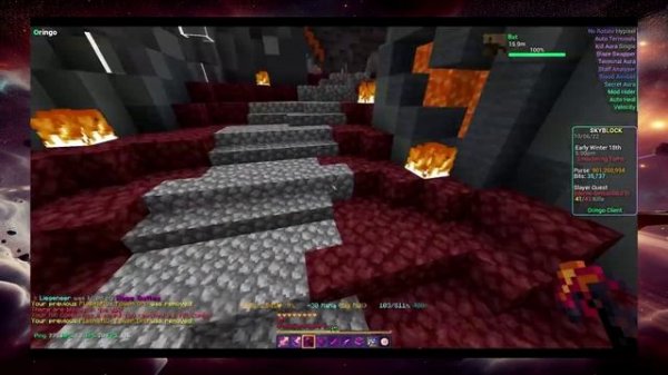Easy Blaze T4 Slayer | Oringo Supporter CRACK | Hypixel SkyBlock