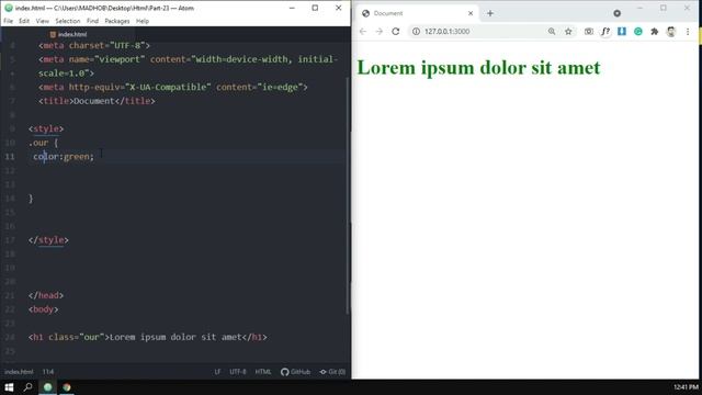 HTML / HTML5 Bangla Tutorial [#23] HTML class Attribute | Madhob Biswas смотреть онлайн