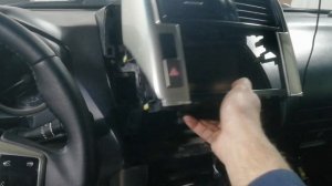 Как снять головное устройство toyota prado 150.С праздником! 23 февраля 2023.