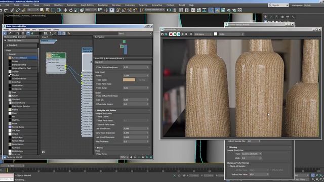 Материал процедурного дерева 3ds Max 2019 для Corona Renderer. ч1. Материал. смотреть онлайн