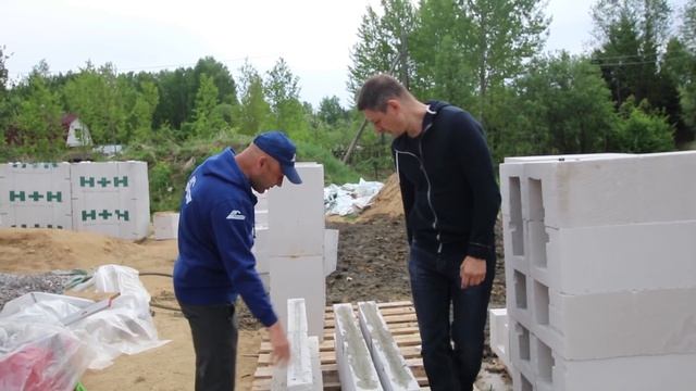 ДОМ из ГАЗОБЕТОНА 1.8. Глеб ГРИН на нашем объекте, его оценка и ответы на вопросы. "Строй и Живи". смотреть онлайн