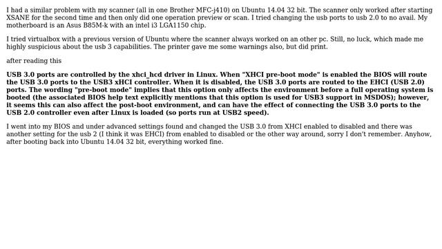 Ubuntu: USB 2.0 device (scanner) does not work with xhci_hcd on USB 3.0 system (6 Solutions!!) смотреть онлайн