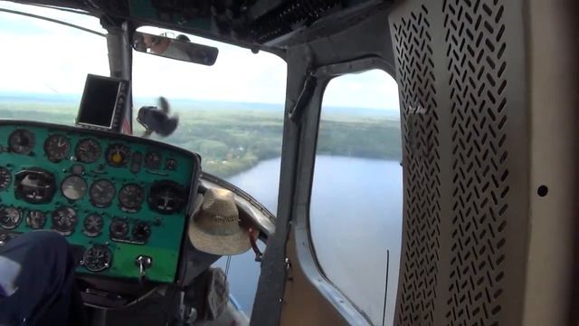 Полет на Вертолёте над озером Селява 2016 г. смотреть онлайн