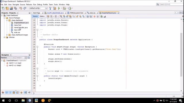 JavaFX Drapo Pro's dashboard #2 [ Free Code ] смотреть онлайн