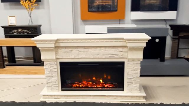 Настоящий СЕНАТОР. Электрический камин с новым очагом. Сделаем любой размер и цвет смотреть онлайн