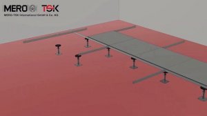 Mero тип 3 Dynamic, подробная инструкция по монтажу фальшпола