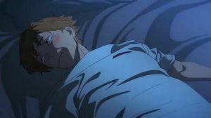 Денджи просыпается дома у химэнэ#аниме#человек бензопила.