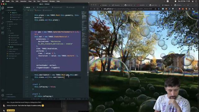 Beautiful noise with three.js from monopo.vn #1 смотреть онлайн