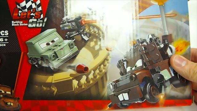 Дешевые лего машинки (BELA "Тачки 2" китайская подделка) смотреть онлайн