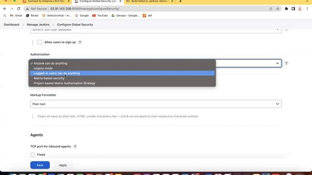 9. Jenkins - Security, Logs смотреть онлайн