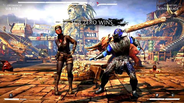 Mortal Kombat X MODDED Skins | Cyber Sub-Zero | смотреть онлайн