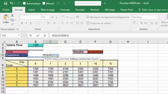 La fonction INDEX dans Excel (3 utilisations différentes) смотреть онлайн