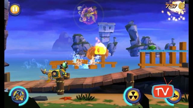 Angry Birds Transformers -  Part 18 Energon Optimus Prime And Galvatron Battle Gameplay