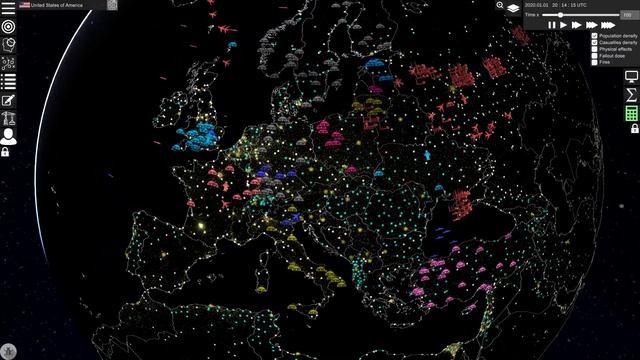 Nuclear War NATO And Russia - Nuclear War Simulator - 200,000,000 Dead Within Hours