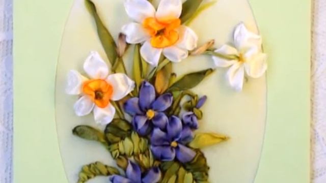 Открытки шелковыми лентами Поляковой Анны смотреть онлайн