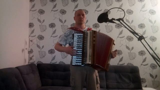 #игра на аккордеоне. "Windmills Of Your Mind." "Ветряные мельницы твоего разума." смотреть онлайн